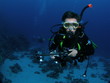 Photo: diving girl diving girl