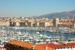 villa's and yachts in vieux port in marseille