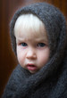 girl in shawl