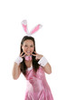 cute easter bunny