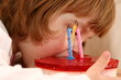eating my birthday cake