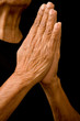 Photo: old woman praying old woman praying