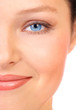 beautiful woman face
