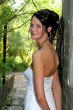 bride outside