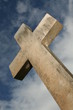 cross with blue sky