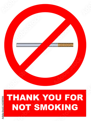 No Smoking