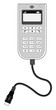 usb phone grey