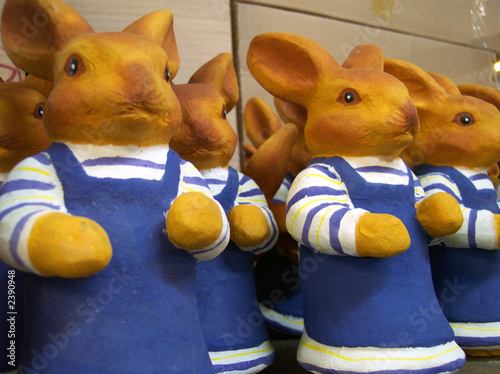 Photo: decorative rabbits decorative rabbits