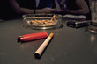 cigarette cendier briquet portable table de bar