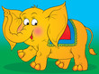 circus elephant