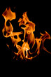 Flamme éclatante