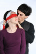 blindfold - love couple game