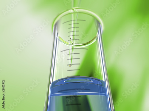 Illustration: analysis test tube analysis test tube