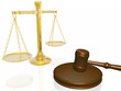 wooden gavel and scales from the court wooden gavel and scales from the court