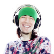 enjoying his music