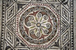 mosaïque d'une villa antique site de sabratha