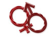 female and male symbols