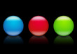 Illustration: balls aqua buttons balls aqua buttons