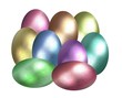 metallic eggs