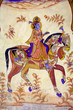 india, mandawa: colourful frescoes on the walls india, mandawa: colourful frescoes on the walls