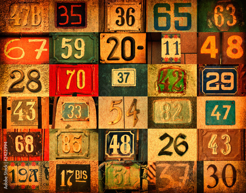 house numbers