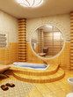 Photo : morocco\'s style bathroom interioor