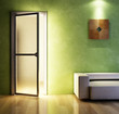 Photo : modern couch 3d rendering