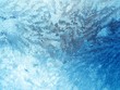 icy pattern on window