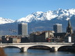 pont sur l'isère à grenoble