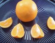 Photo: orange in peaces orange in peaces