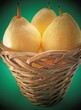 Photo: pear basket arrangement pear basket arrangement