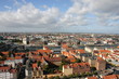 copenhagen view from height of the bird's flight,