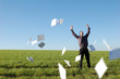 happy businessman