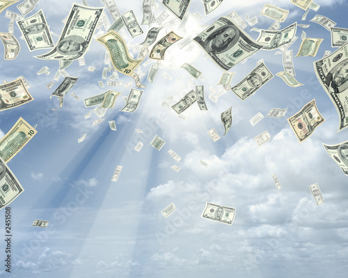 rain of dollars