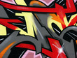 graffiti on wall