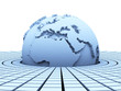 Illustration: 3d earth 3d earth