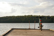 end of a bike trip