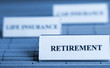 retirement (blau) retirement (blau)