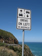 drive on left in australia