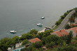sportboote an der kroatischen küste bei split