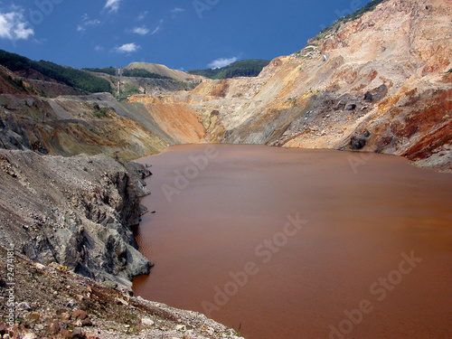 Photo: open pit open pit