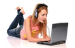 girl with laptop girl with laptop