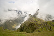 fog covered machu picchu fog covered machu picchu
