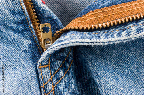 Photo: jeans zipper jeans zipper