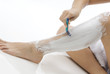 shaving legs