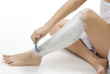 shaving legs