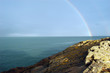arc-en-ciel sur les côtes irlandaises arc-en-ciel sur les côtes irlandaises
