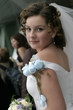 bride with a bouquet