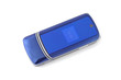 blue mobile phone