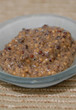 whole grain mustard in condiment glass dish whole grain mustard in condiment glass dish
